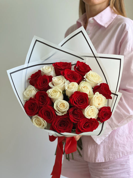 Bouquet of 25 Roses