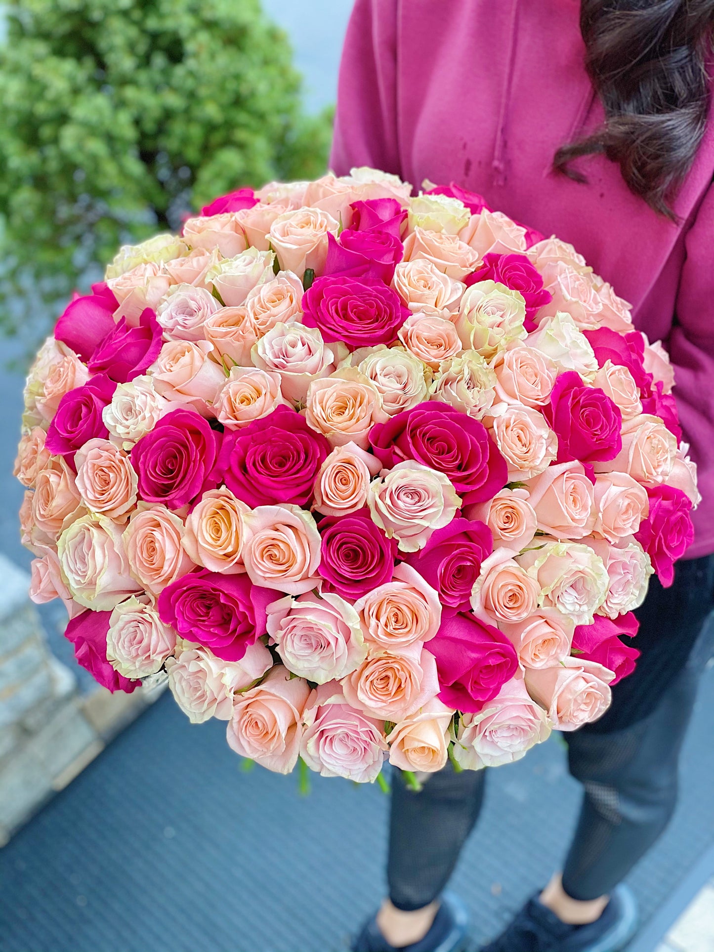 Bouquet of 100 Roses